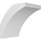 Ekena Millwork 6-in. W x 8-in. D x 8-in. H Thorton Architectural Grade PVC Knee Brace BRCP06X08X08THR - alternate 1